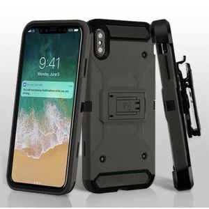 Iphone XS Max Grey/Black Kinetic Hybrid Case
